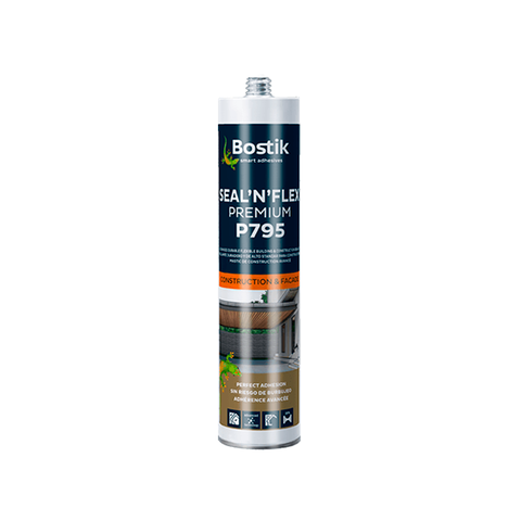 Bostik P795 Gris Beton sello PU premium para juntas 300 ml