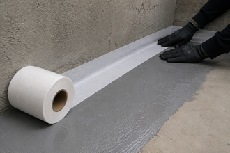 Geotextil Reinforcing | Refuerzo para Impermeabilización | 15 CM x 25 M