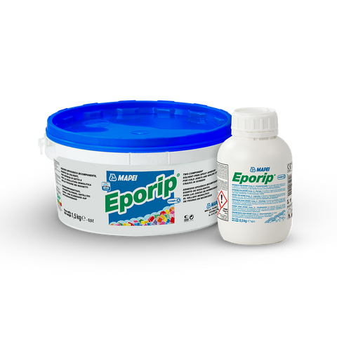 Eporip Kit A+B adhesivo epóxico para hormigón y acero 2 kg