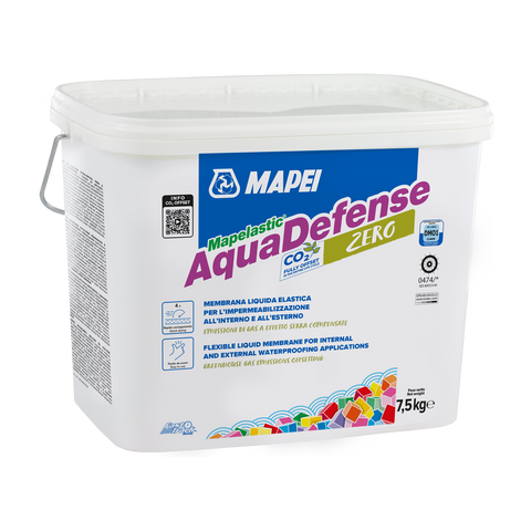 Mapelastic Aquadefense Zero membrana líquida impermeable 7.5 kg
