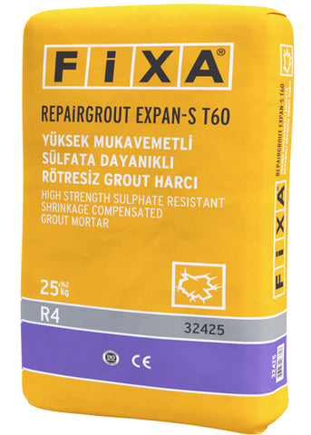 Repairgrout Expan-S T60 mortero estructural rápido 25 kg