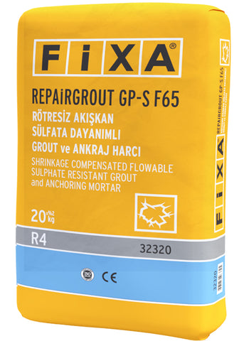 Repairgrout GP-S F65 mortero de reparación estructural de alta resistencia 20 kg