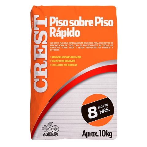 CREST PISO SOBRE PISO - 10 KG