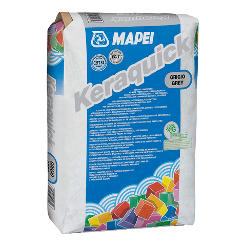 Keraquick | Adhesivo De Secado Ultra Rápido | (25 kg)