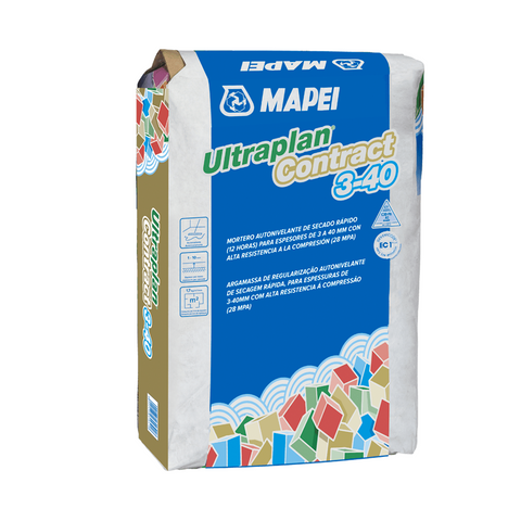 Ultraplan Contract 3-40 | Mortero Autonivelante Cementicio| 20 kg